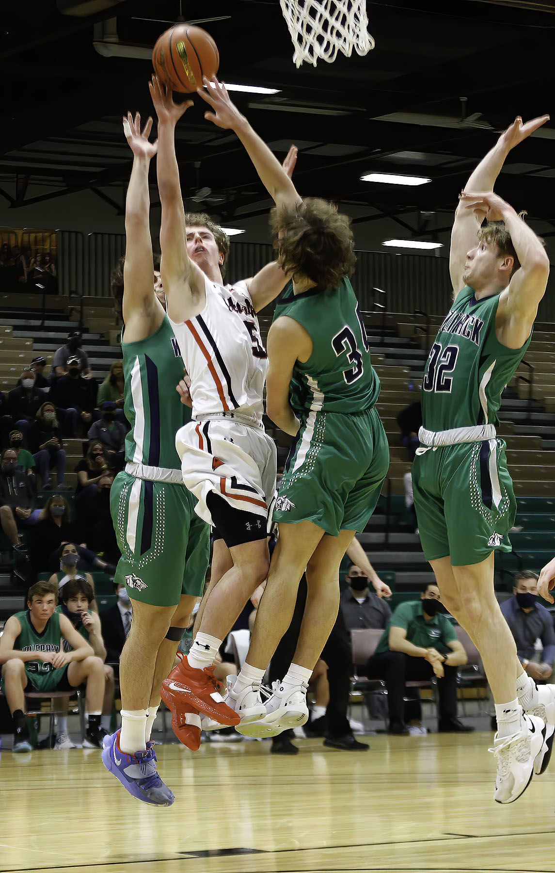 Class AA boys Bozeman's Brady Lang